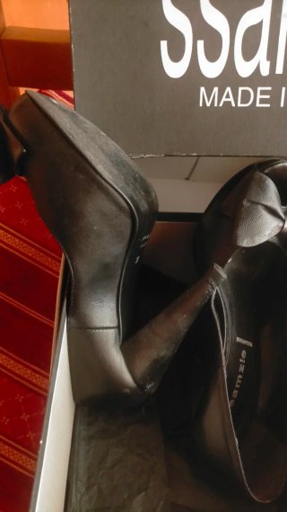 Scarpe Ssamzie Nere Tg 37 Made in Italy