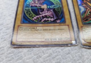 Carte Yu-Gi-Oh! Mago Nero e Gamba Sx del Proibito