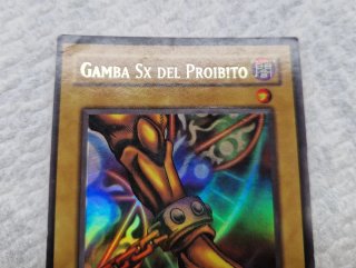 Carte Yu-Gi-Oh! Mago Nero e Gamba Sx del Proibito