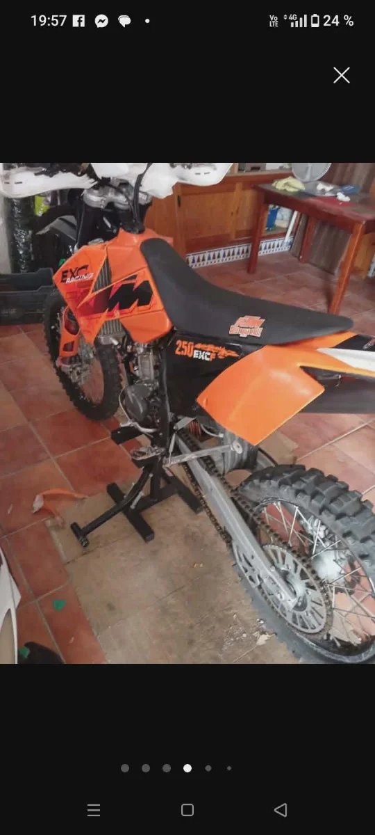 KTM 250 EXC Enduro Moto