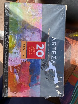 Arteza 20 Colores Acrílicos Vintage