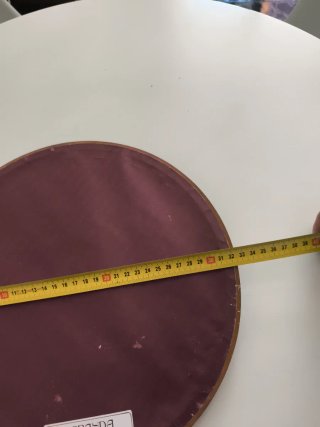 Cuadro pintado sobre seda