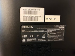 Televisor Philips 26 Negro modelo     26PFL5604H/1