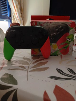 Pro Controller de Nintendo Switch,versión Splatoon