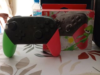 Pro Controller de Nintendo Switch,versión Splatoon