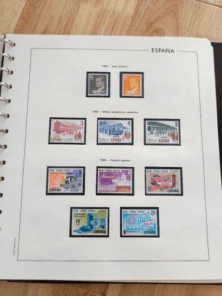 Colección Sellos España 1975-1985 COMPLETA