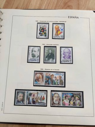 Colección Sellos España 1975-1985 COMPLETA