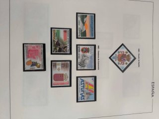 Colección Sellos España 1975-1985 COMPLETA