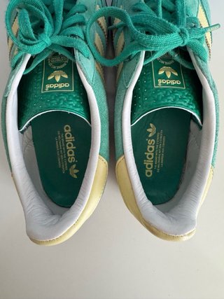 Adidas Gazelle verde/amarillo