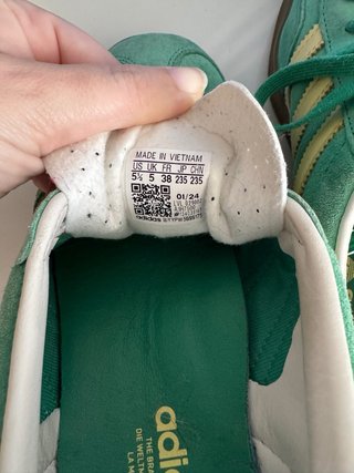 Adidas Gazelle verde/amarillo