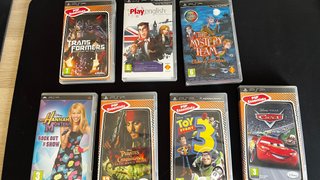 Lote 7 Jogos PSP