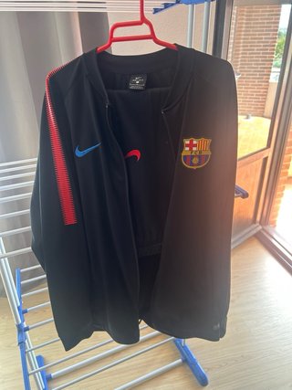 Chándal FC Barcelona Nike Negro/Rojo