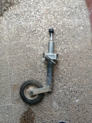 Rueda Jockey Carro Remolque