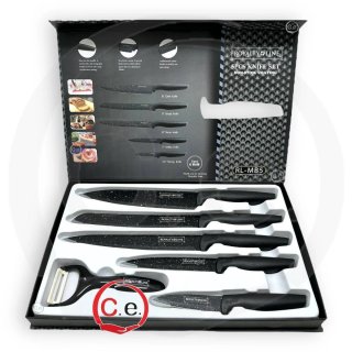 Set 5 Coltelli Royalty Line + Pelapatate