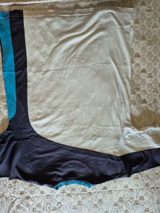 2 camisetas deportiva azul y blanca Talla  16 años