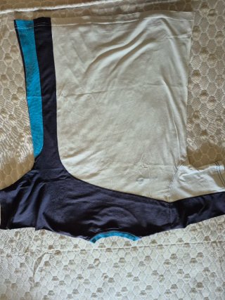 2 camisetas deportiva azul y blanca Talla  16 años