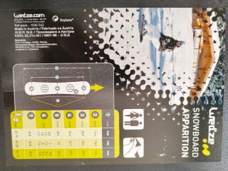 Tavola snowboard nuova Wed'ze Apparition