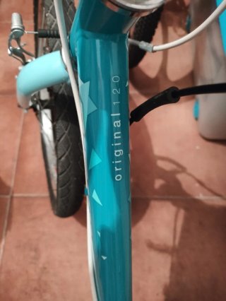 Bicicleta infantil Btwin azul