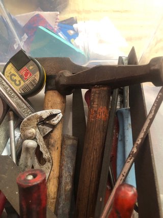 Lote herramientas carpintería metálica