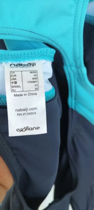 Bañador deportivo Nabaiji azul