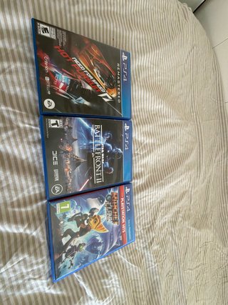Lote 9 Videojuegos PS4 PS5 y PS3