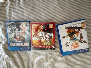 Lote 9 Videojuegos PS4 PS5 y PS3