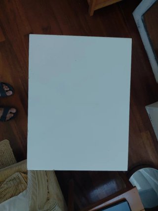 Mesita de noche Ikea Hemnes Blanca