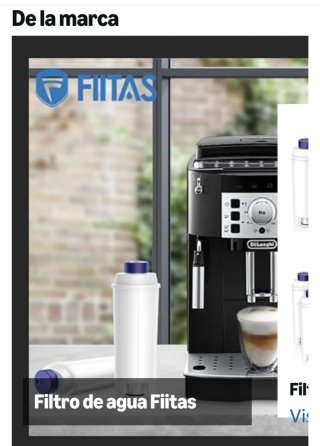 Filtros agua cafetera Siemens EQ FTS003