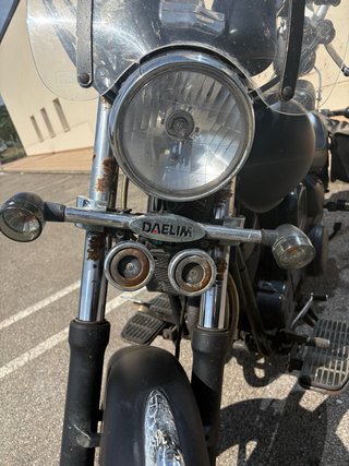 Daelim VL125F Cruiser Negra