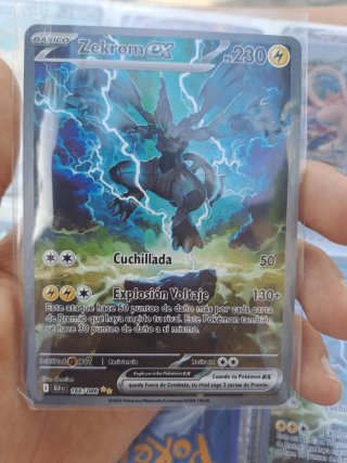 Carta Pokémon Zekrom EX Full Art