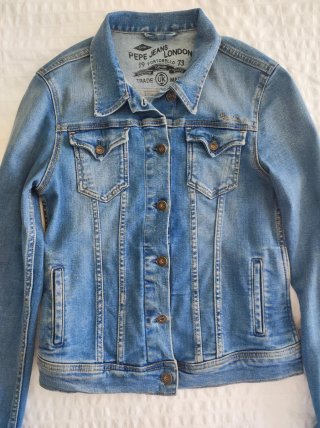 Chaqueta Vaquera Mujer Pepe Jeans Azul