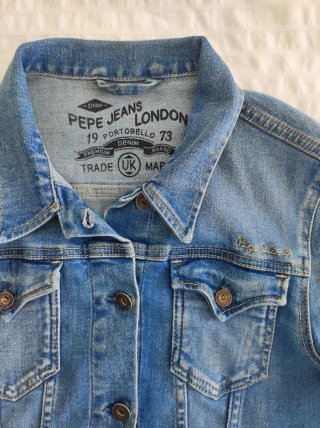 Chaqueta Vaquera Mujer Pepe Jeans Azul