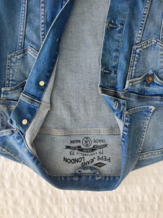 Chaqueta Vaquera Mujer Pepe Jeans Azul