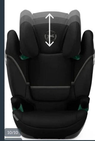 Silla coche Cybex Solution M-Fix, grupo 2/3
