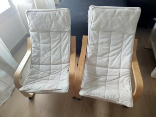 Sillón hamaca Poäng Ikea