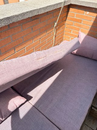 Cojines para sofá de palets.  120x80 cada tramo