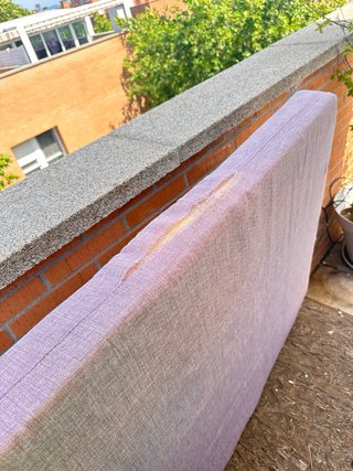 Cojines para sofá de palets.  120x80 cada tramo