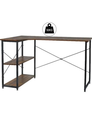 Escritorio madera y metal