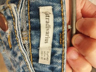 Falda vaquera Stradivarius Talla 42