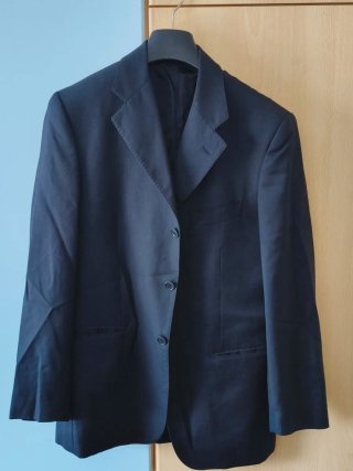 Giacca uomo vintage Made in Italy nera