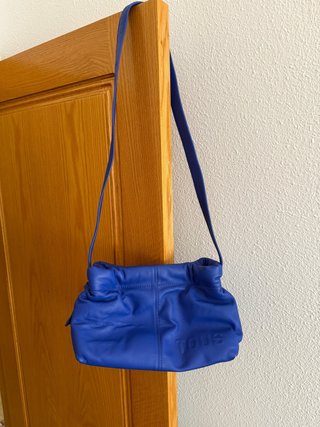 Bolso Tous bandolera azul piel Sin uso
