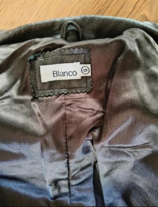 Gabardina de piel larga