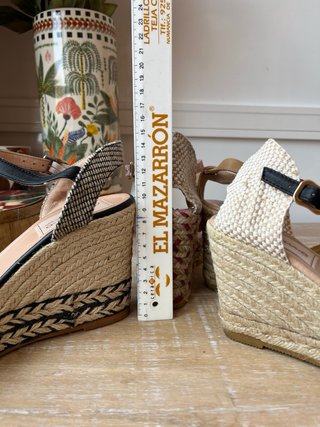 Lote cuñas Gaimo beige y rosa