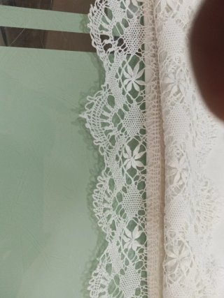 Juego sábanas bordadas blancas