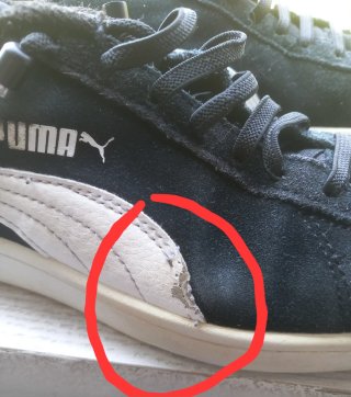 Scarpe Puma N.37 Nere