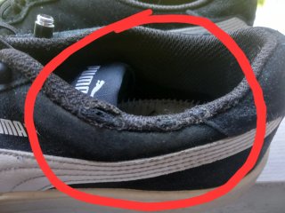 Scarpe Puma N.37 Nere