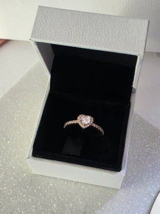 Anillo  chapado oro rosa14k