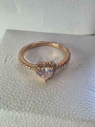 Anillo  chapado oro rosa14k