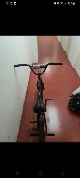 Bicicleta BMX Monty Negra
