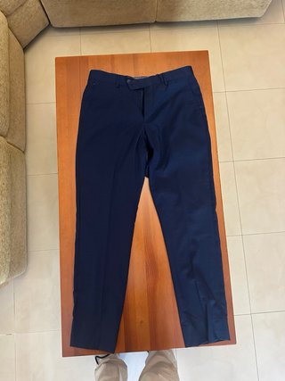 Traje Cortefiel Azul Marino